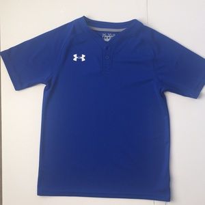 Boys Under Armour  Loose heat gear Tee Youth Large
